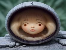 李飘飘安琪人物特写，笑容亲切自然，画面暖色调充满感染力